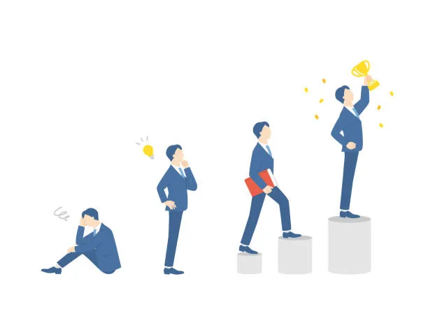 Карьерный рост иллюстрация